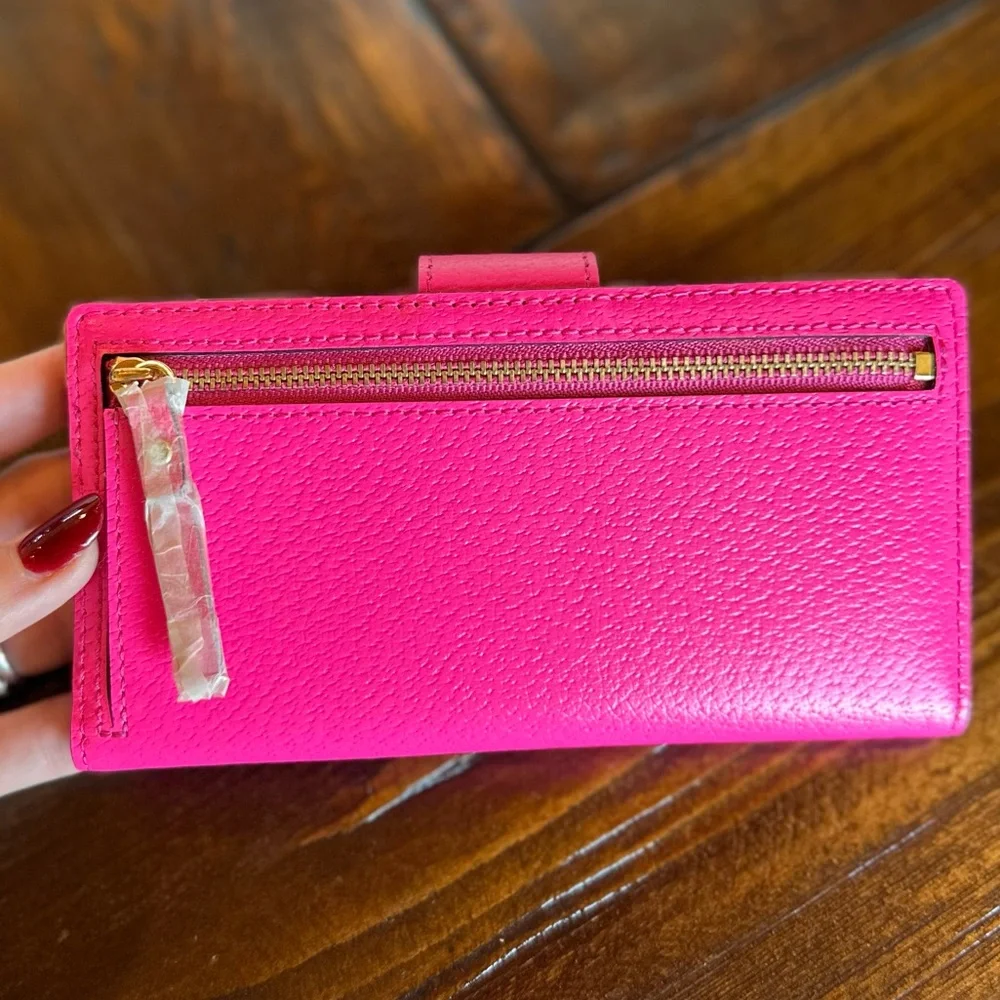 Kate Spade Fuchsia Leather Wallet - Picture 3 of 3